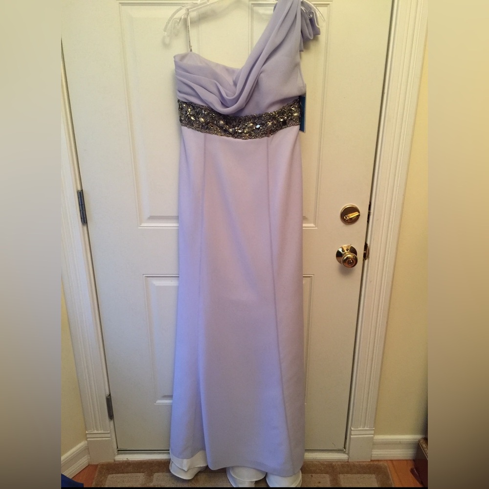 Love By Enzoani Beautiful Dress Size 14 Purple Sky
